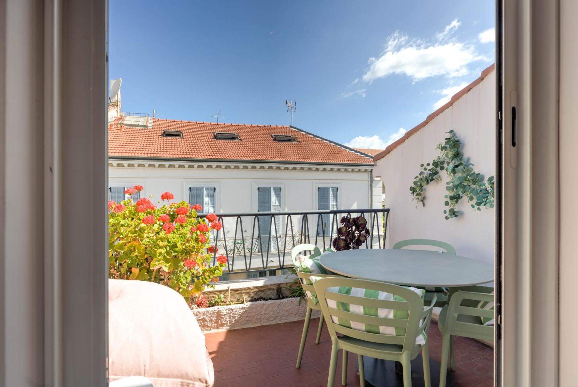 Alma Florian Apartment 4 People With Terrace Канны Экстерьер фото