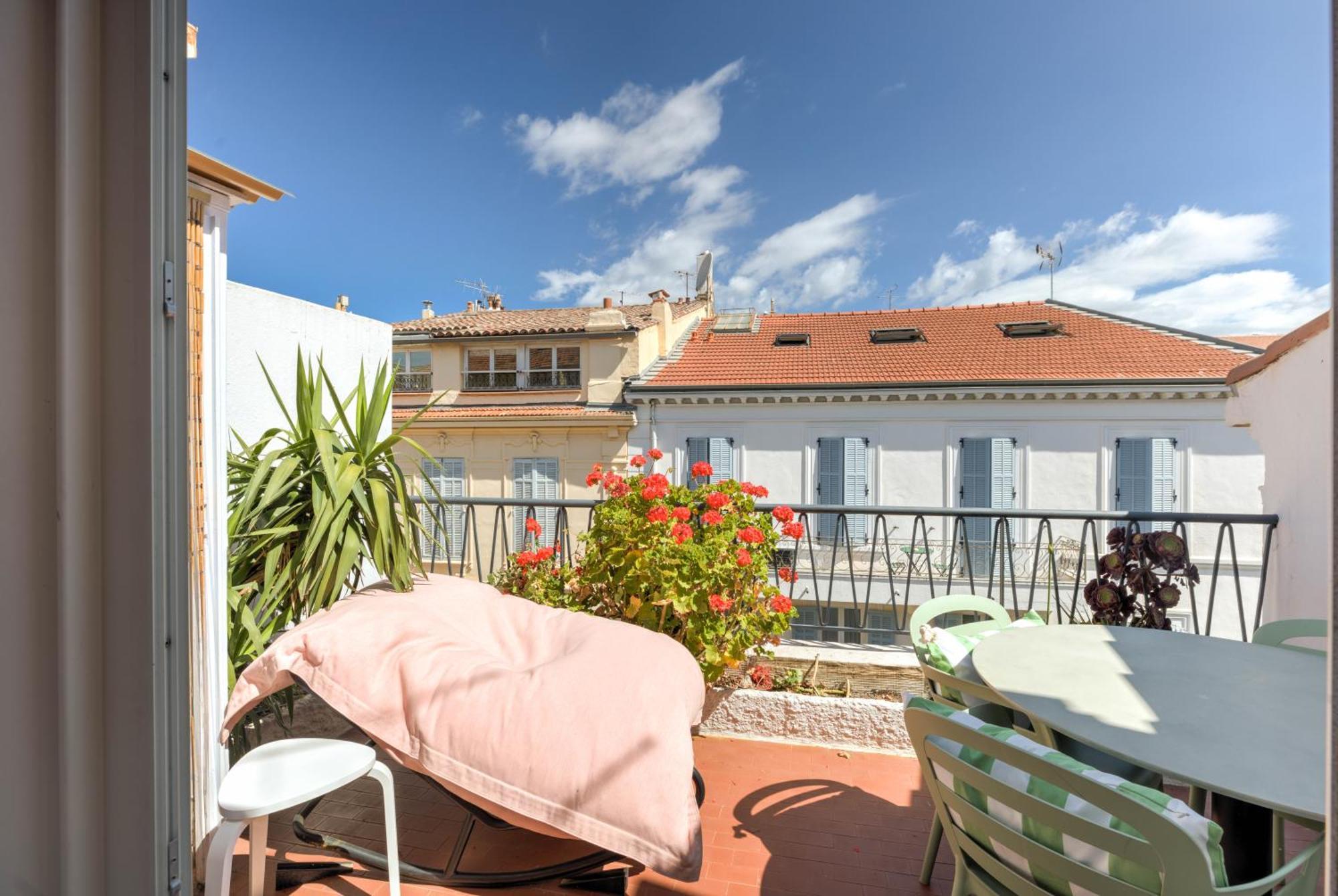 Alma Florian Apartment 4 People With Terrace Канны Экстерьер фото