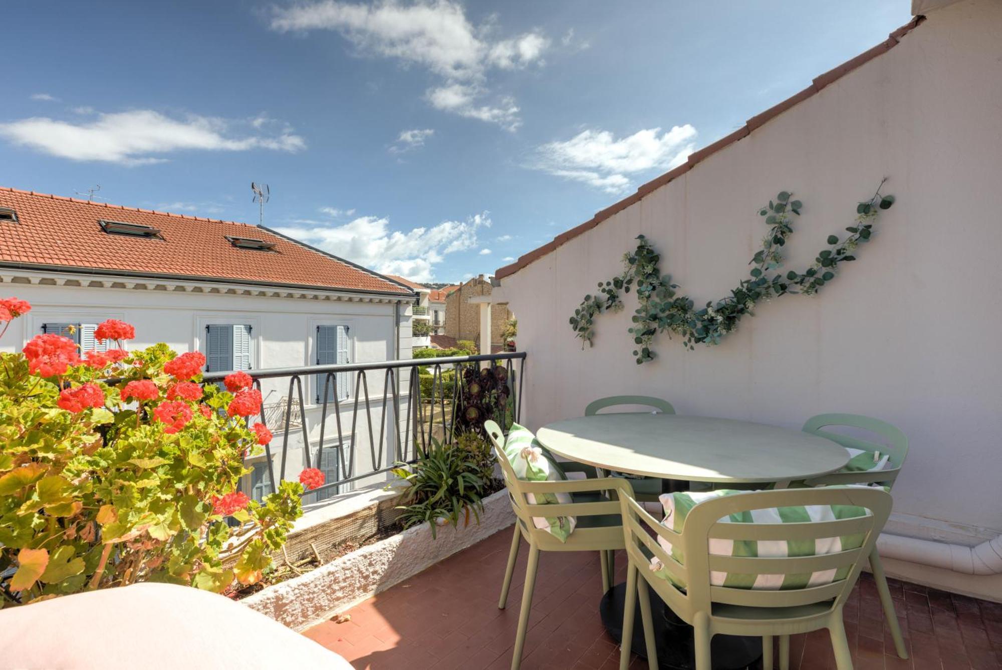 Alma Florian Apartment 4 People With Terrace Канны Экстерьер фото